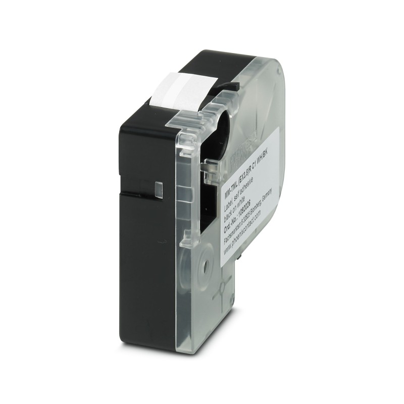 1 pcs - Phoenix Contact, MM-TML (EX3,8)R C1 WH/BK Label for use with THERMOFOX, THERMOMARK GO, THERMOMARK GO.K