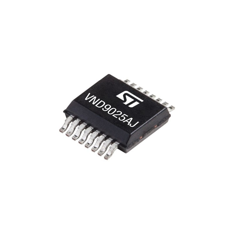 20 pcs - VND9025AJTR STMicroelectronics VND9025AJTR 1, 35 A, 36V 16-Pin, PowerSSO-16