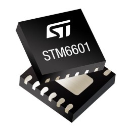 20 pcs - STM6601DA2BDM6F STMicroelectronics Dual Voltage Controller 2.5V max. 12-Pin ECOPACK, STM6601DA2BDM6F