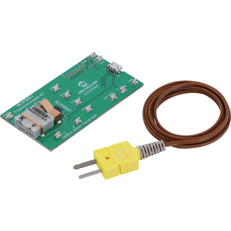 1 pcs - Microchip MCP9601 Evaluation Board Thermocouple Sensor Evaluation Board MCP9601