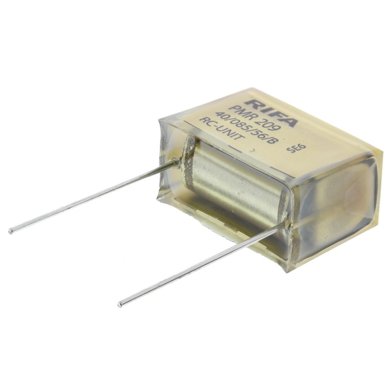 5 pcs - KEMET RC Capacitor 470nF 47Ω Tolerance ±20% 250 V ac, 630 V dc 1-way Through Hole PMR209 Series