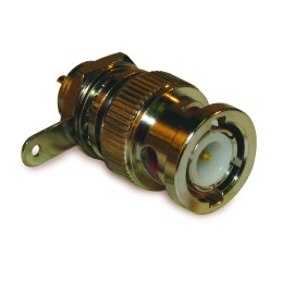 1 pcs - Amphenol RF 112420 Series, Plug BNC Connector, 50Ω, Solder Cup Termination, Straight Body