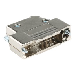 1 pcs - MH Connectors MHD45PK Series ABS Angled D Sub Backshell, 25 Way, Strain Relief