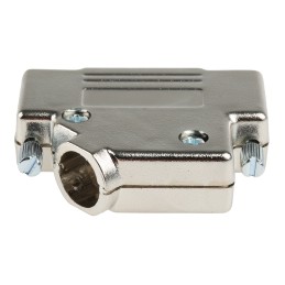 1 pcs - MH Connectors MHD45PK Series ABS Angled D Sub Backshell, 25 Way, Strain Relief