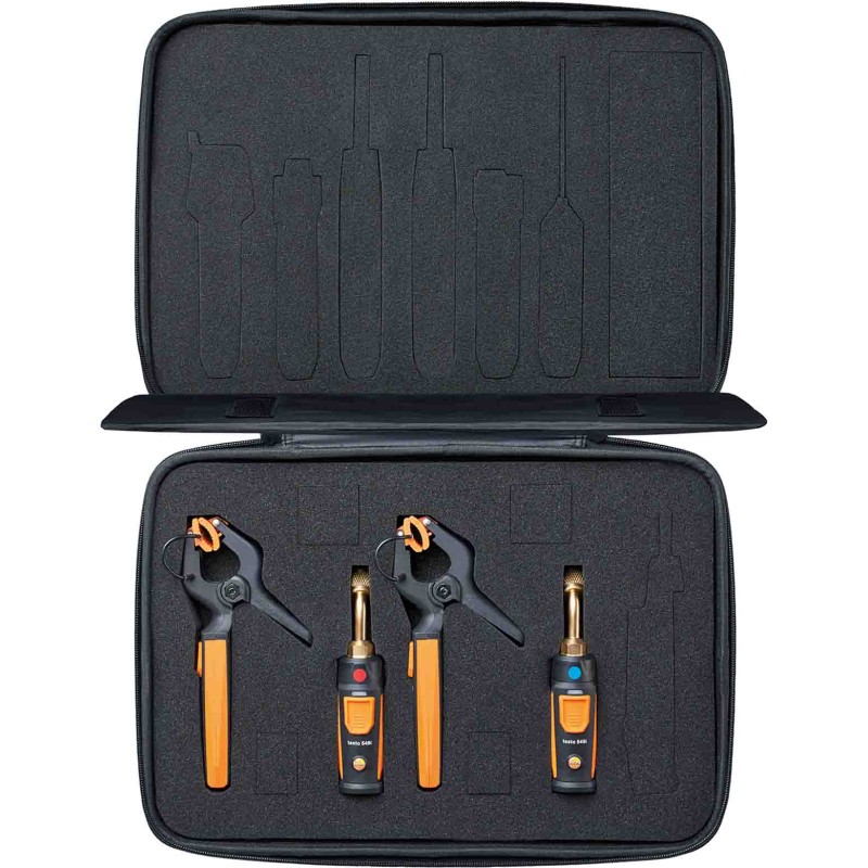 1 pcs - Testo Smart Probes AC & refrigeration test kit Wired Digital Thermometer, NTC Probe, 1 Input(s), ±1.3 °C Accuracy