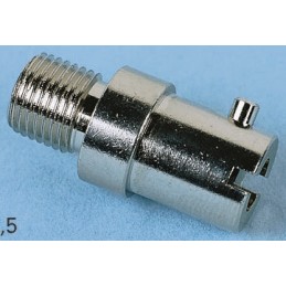 1 pcs - RS PRO Bayonet Adapter for Use with Temperature Sensor, M10, RoHS Compliant Standard