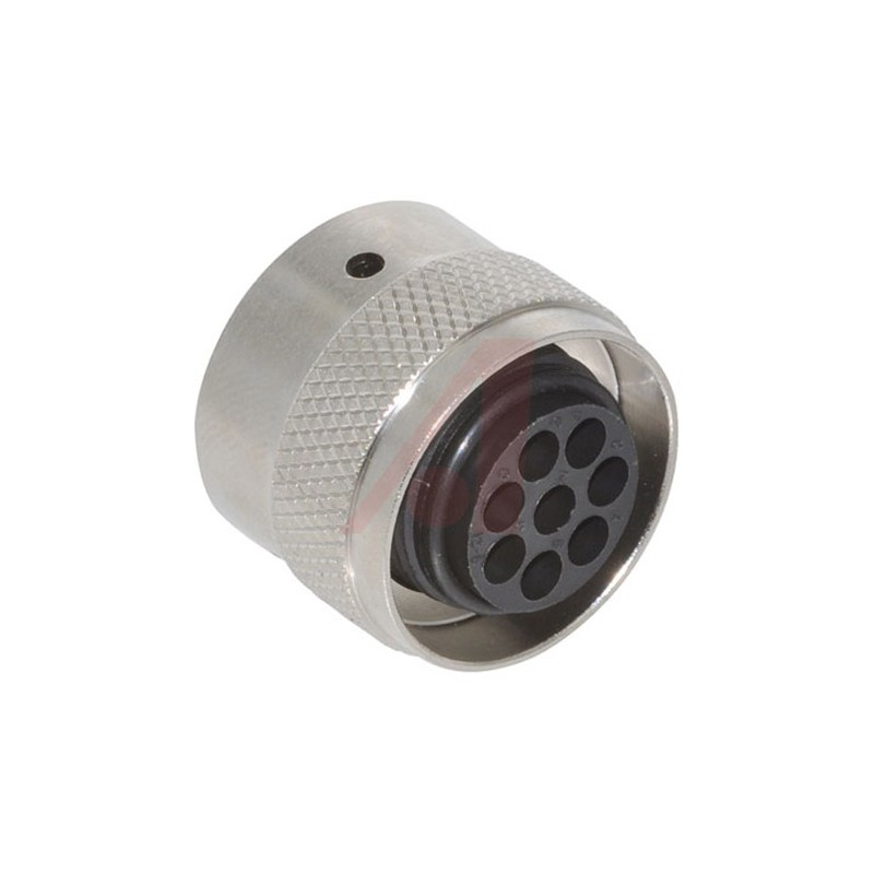 1 pcs - Souriau Circular Connector, 4 Contacts, Cable Mount, Socket, Female, IP65, UTG Series