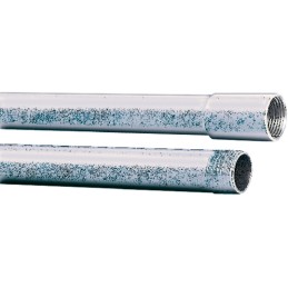 8 pcs - RS PRO Rigid Conduit, 20mm Nominal Diameter, Galvanised Steel, Metal