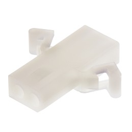 5 pcs - Molex, STANDARD .062' Female Connector Housing, 3.68mm Pitch, 2 Way, 1 Row