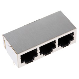 1 pcs - HARTING RJ Industrial Series Female RJ45 Connector, Through Hole, Cat5