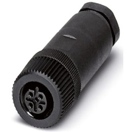 1 pcs - Phoenix Contact Circular Connector, 5 Contacts, Cable Mount, M12 Connector, Socket, Female, IP67, SACC Series