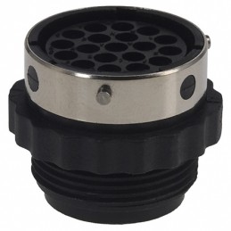 1 pcs - Souriau Circular Connector, 19 Contacts, Cable Mount, Plug, Female, IP65, UTG Series