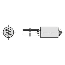 50 pcs - 2944666631 Fair-Rite Ferrite Bead, 6 (Dia.) x 10mm (Radial), 690Ω impedance at 100 MHz