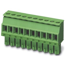 1 pcs - Phoenix Contact 3.5mm Pitch 8 Way Pluggable Terminal Block, Plug, Cable Mount, Screw Termination