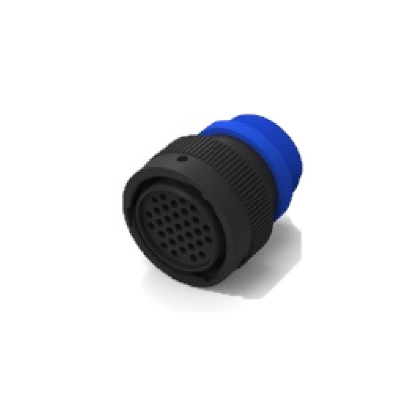 1 pcs - Deutsch Circular Connector, 31 Contacts, Bulkhead Mount, Plug, Female, IP67, HDP20 Series