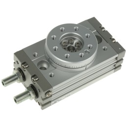 1 pcs - SMC MSQ Series Pneumatic Rotary Actuator, 190° Rotary Angle, 18mm Bore