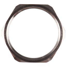 10 pcs - RS PRO Brass Cable Gland Locknut, M32 Thread