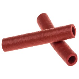 1 Bag of 100 - SES Sterling Expandable Neoprene Red Cable Sleeve, 2.5mm Diameter, 20mm Length, Helavia Series