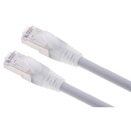 1 pcs - RS PRO Cat6a Male RJ45 to Male RJ45 Ethernet Cable, S/FTP, Grey LSZH Sheath, 5m