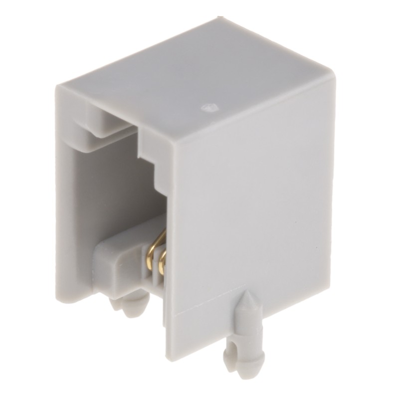1 pcs - RS PRO Female RJ22 Connector, PCB Mount