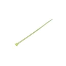 1 Bag of 250 - RS PRO Cable Tie, Heat Stabilised, 203mm x 2.5 mm, Natural Nylon, Pk-250