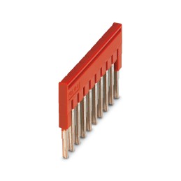 1 pcs - Phoenix Contact FBS 10-4 Series Jumper Bar for Use with DIN Rail Terminal Blocks, 17.5A