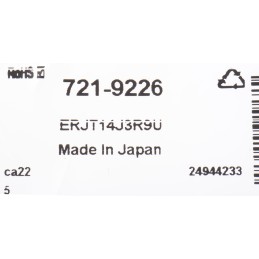 50 pcs - ERJT14J3R9U Panasonic 3.9Ω, 1210 (3225M) Thick Film SMD Resistor ±5% 0.5W - ERJT14J3R9U