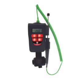 1 pcs - RS PRO FMK2 Type K Thermocouple Thermometer Kit, Immersion, Surface Probe, 1 Input(s), ±0.2 °C Accuracy