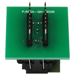 1 pcs - Seeit 0.5mm Pitch IC Socket Adapter, 8 Pin Female QFN to 8 Pin Male DIP