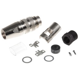 1 pcs - Amphenol Industrial, C 091 D 7 Pole M16 Din Plug, 5A, 100 V ac/dc IP67, Male, Cable Mount