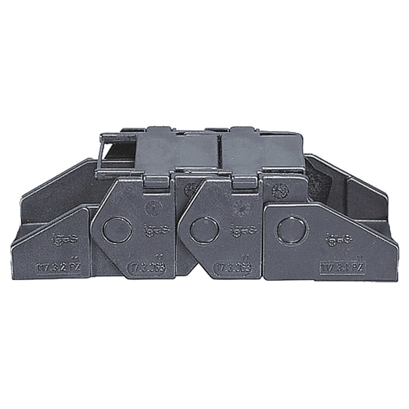 1 Pair - Igus Polymer Cable Trunking Accessory, 17, E16, e-chain, Z16