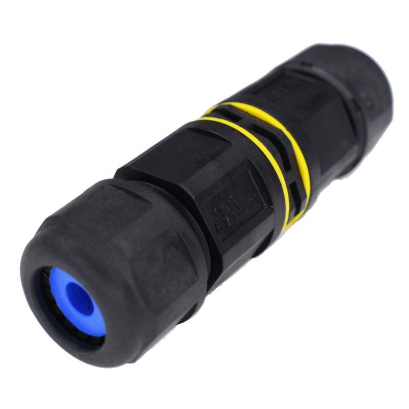 1 pcs - Amphenol Industrial Circular Connector, 4 Contacts, Cable Mount, Socket, Female, IP68, SC Series