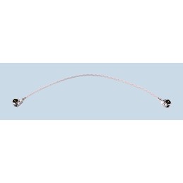 5 pcs - Hirose U.FL Series Series Female U.FL to Female U.FL Coaxial Cable, 200mm, Terminated