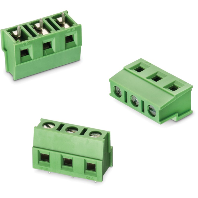 5 pcs - Wurth Elektronik 2429 Series PCB Terminal Block, 5-Contact, 7.5mm Pitch, PCB Mount, 1-Row, Solder Termination