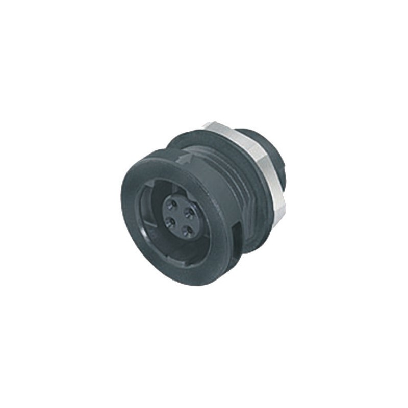 1 pcs - binder Circular Connector, 3 Contacts, Panel Mount, Micro Connector, Socket, Female, IP67, 420 Series