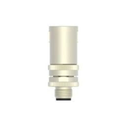 1 pcs - TE Connectivity Circular Connector, 4 Contacts, Cable Mount, M12 Connector, Plug, Male, IP67, T411 Series