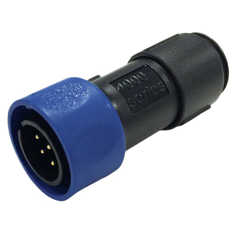 1 pcs - Bulgin Circular Connector, 3 Contacts, Cable Mount, Miniature Connector, Plug, Female, IP66, IP68, IP69K, Buccaneer