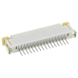 200 pcs - Molex, Easy-On, 52207 1mm Pitch 16 Way Right Angle Female FPC Connector, ZIF Top Contact