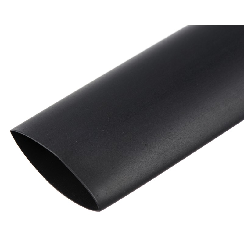 1 Reel of 3 M - TE Connectivity Heat Shrink Tubing, Black 25.5mm Sleeve Dia. x 3m Length 2:1 Ratio, VERSAFIT Series