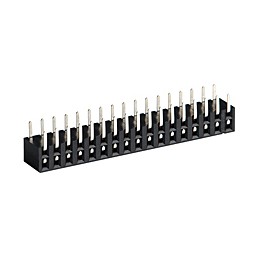 5 pcs - Molex Right Angle Through Hole Mount PCB Socket, 20-Contact, 2-Row, 2mm Pitch, Solder Termination