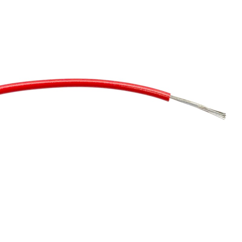 1 Reel of 500 M - RS PRO Red 0.75 mm² Hook Up Wire, 24/0.2 mm, 500m, PVC Insulation