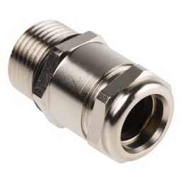 1 pcs - Lapp SKINDICHT Series Metallic Brass Cable Gland, M20 Thread, 8.5mm Min, 10.8mm Max, IP68