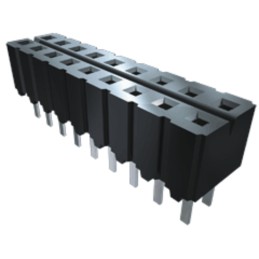 5 pcs - Samtec CES Series Straight Through Hole Mount PCB Socket, 18-Contact, 2-Row, 2.54mm Pitch, Solder Termination