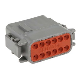 1 pcs - Deutsch, DTM Automotive Connector Plug 12 Way