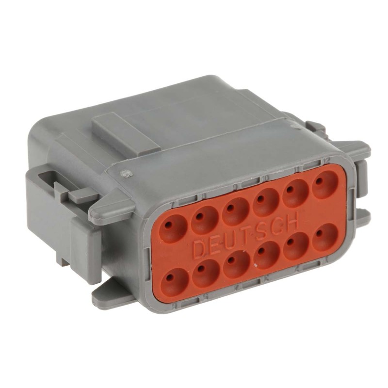 1 pcs - Deutsch, DTM Automotive Connector Plug 12 Way