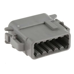 1 pcs - Deutsch, DTM Automotive Connector Plug 12 Way