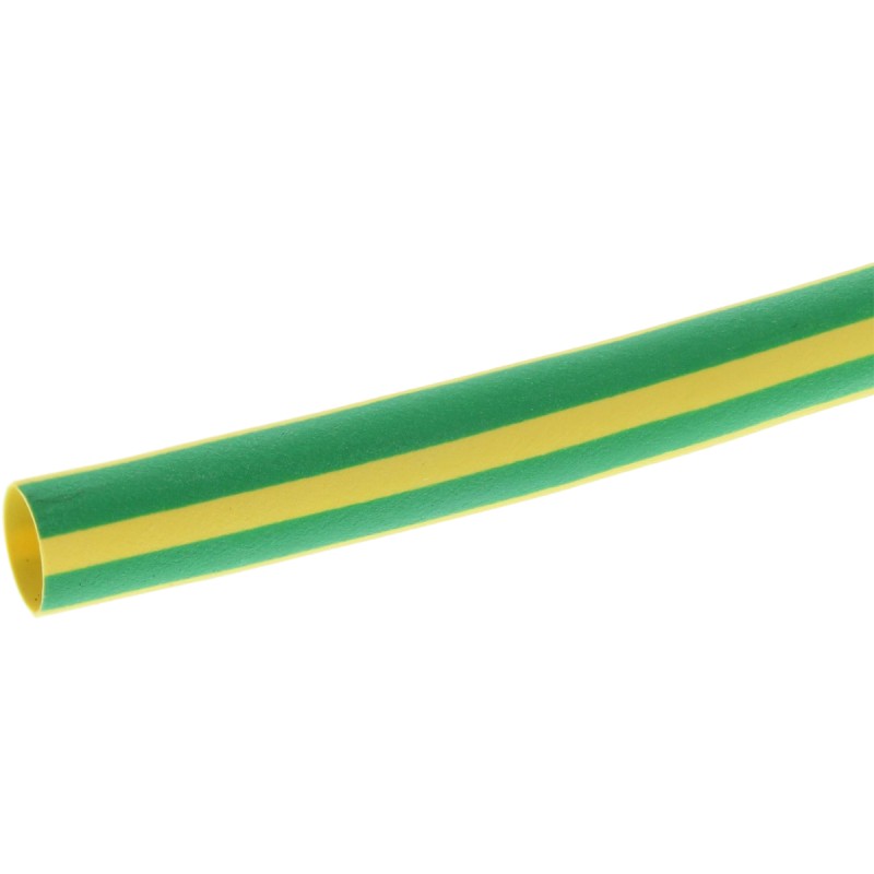 1 pcs - HellermannTyton Heat Shrink Tubing, Green 6mm Sleeve Dia. x 1m Length 3:1 Ratio, TREDUX Series