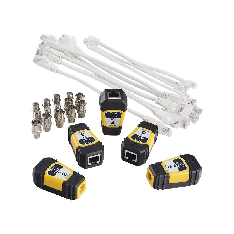 1 pcs - Klein Tools Cable Tester Coaxial, RJ45, VDV770-850