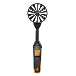 1 pcs - Testo Vane Probe for Air Velocity, Temperature, Volume Flow, +70°C Max, Battery-Powered