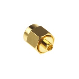 1 pcs - RS PRO, Plug Cable Mount SMA Connector, 50Ω, Solder Termination, Straight Body